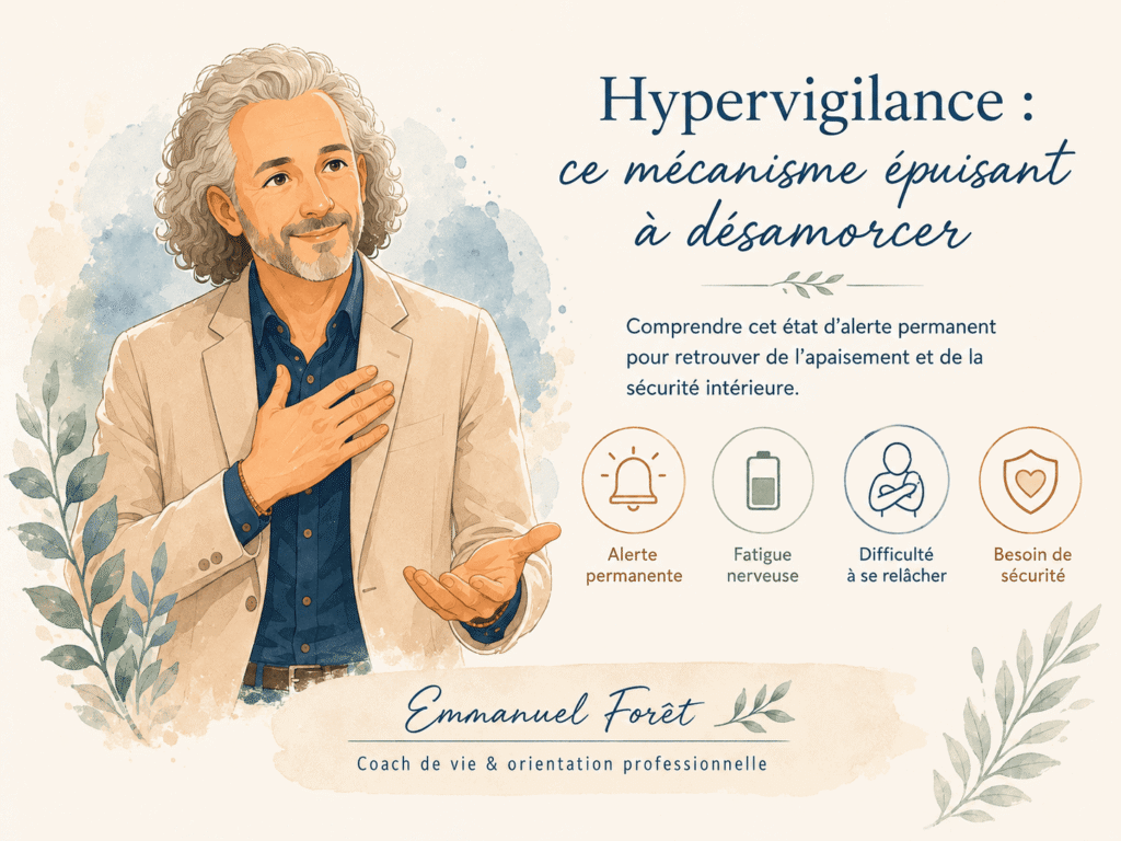 Hypervigilance : comprenez pourquoi votre cerveau reste constamment en alerte et découvrez des pistes pour retrouver calme et sécurité intérieure.